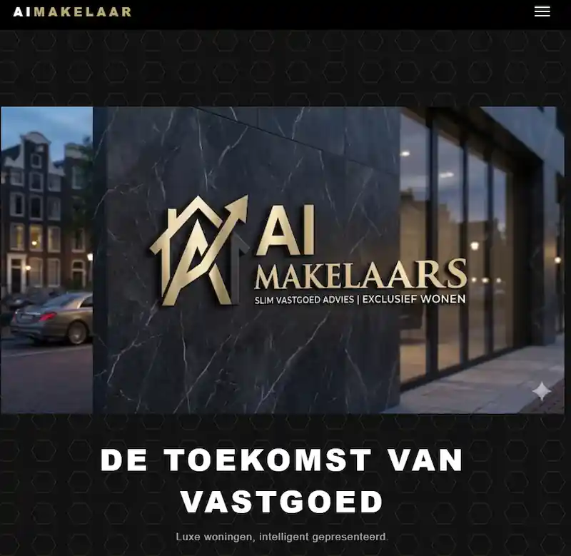 Preview AI Makelaar website